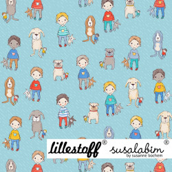 Bio Jersey Lillestoff - Filips Hunde